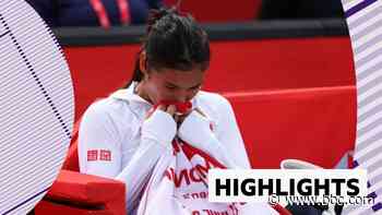 Vekic beats Raducanu in straight sets to win Queen's final