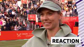 'This win goes to the crowd' - Boulter on victory over Rybakina