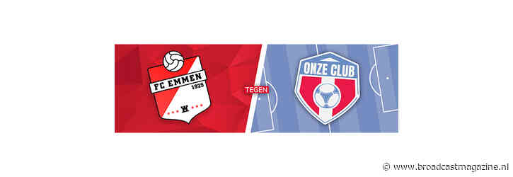 VV Onze Club daagt FC Emmen uit op sportpark De Pampert