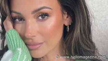 Michelle Keegan's daughter Palma, 1, is cute as a button in candy-coloured outfit