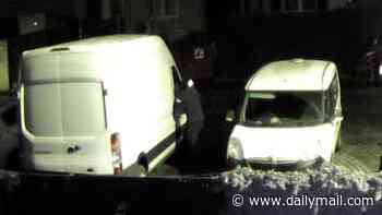 Moment brazen thief steals family man's van and tools in £11,000 heist as new campaign is launched to battle growing tool theft crisis