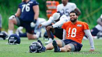 NFL minicamp daily updates: Caleb Williams having ...