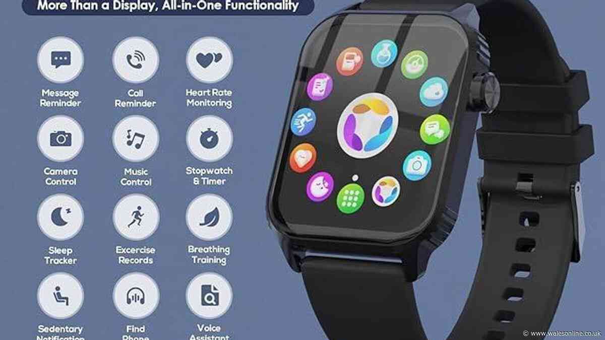 Amazon's 'stylish' and 'great value' smartwatch 'better than a FitBit' reduced to £16