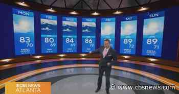 Metro Atlanta weather: Beautiful Monday gives way to showers, storms Tuesday
