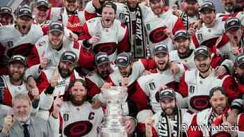 Hurricanes capture 1st Stanley Cup title in 20 years after shutout win over Golden Knights
