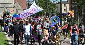 Pictures from dazzling display of colour as hundreds take part in Hartlepool Pride