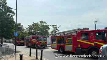 Major emergency response at Liverpool waterfront updates