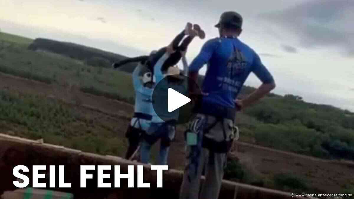Im Video: Frau stirbt beim Bungee-Jumping – das Seil lag am Boden