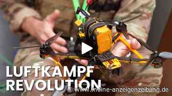 Hubschrauber steuern Drohnen: Neue Taktik im Video