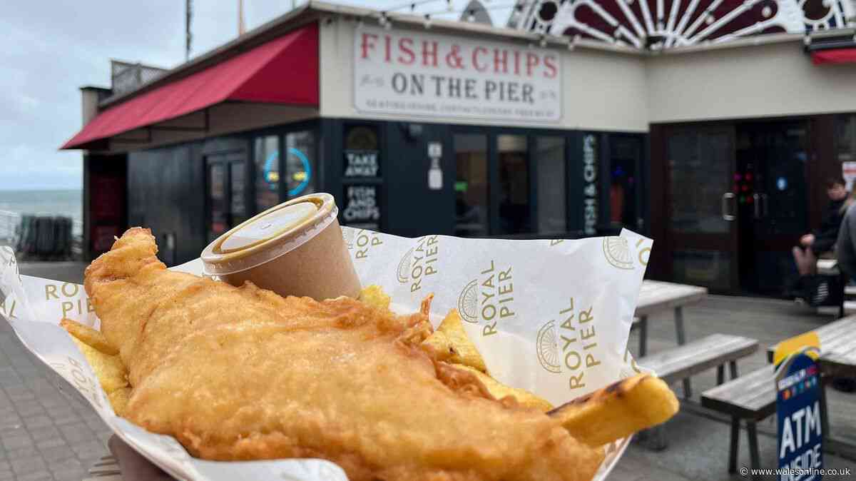 I visited Welsh seaside town with incredible railway and the best fish and chips