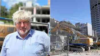 "Froh, dass der Schandfleck wegkommt": Anwohner und Hotelchef freuen sich über Parkhaus-Abriss