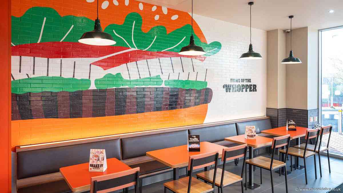 Queues expected as Burger King to give away 1,000 burgers for re-opening of Tyneside restaurant