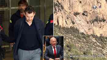 Sobbing Mango heir is heard pleading for help in audio of 999 call after his father's fatal Spanish mountain plunge - as he fights murder claims