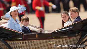 Kate's 'supermum mode' at Trooping the Colour: From quietly reassuring her children amid anti-monarchy protests to steering their balcony appearance