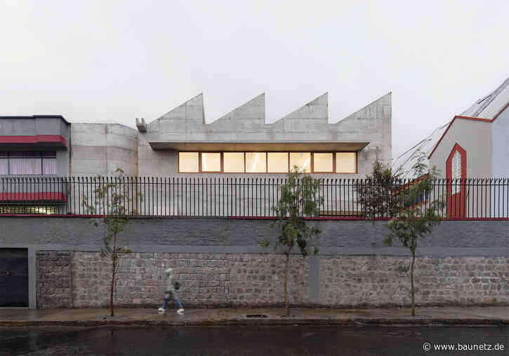Beton als Bindeglied - Schulerweiterung in Quito von Studio Blur