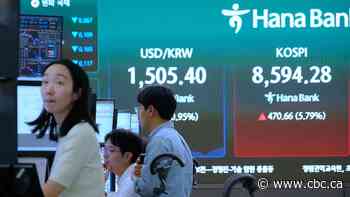 Global stocks soar and oil prices drop as U.S., Iran reach tentative deal to end war