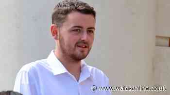 First picture of Ely rioter who torched vehicle