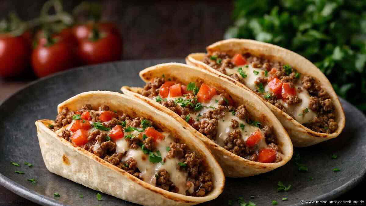 Bunte Wrap-Schiffchen mit Hackfleisch – der vielseitige Snack aus dem Airfryer