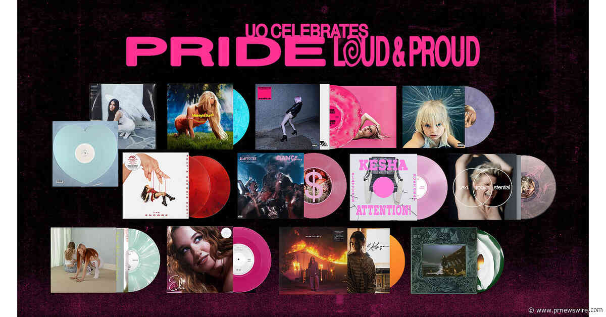 URBAN OUTFITTERS DEBUTS SECOND ANNUAL PRIDE VINYL COLLECTION, CELEBRATING LGBTQIA+ ARTISTS AND COMMUNITY THROUGH MUSIC