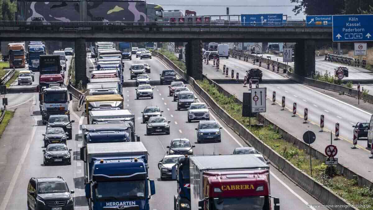 Zwei wichtige NRW-Autobahnen werden bald gleichzeitig gesperrt – wo Stau droht