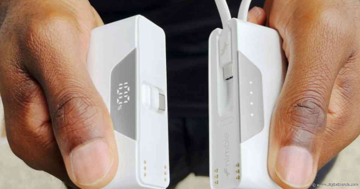 Nimble’s SharePower breaks in half, and it’s the coolest power bank idea I’ve ever seen