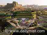 Saudi Arabia reveals plans to build 'Wimbledon of the desert' - by the same architects and in the same colours - as the 'future home of tennis'