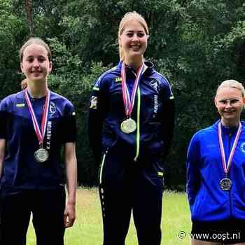 Lotte Telgenhof met overmacht nationaal kampioen klootschieten voor junioren