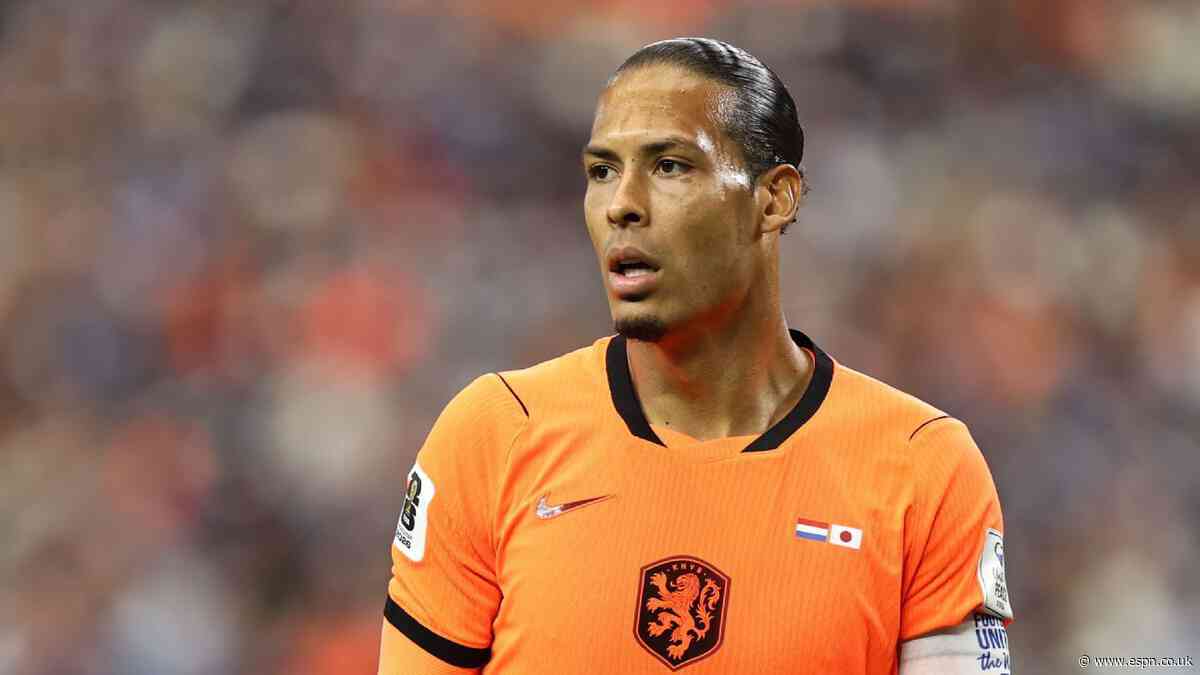Van Dijk criticises World Cup hydration breaks