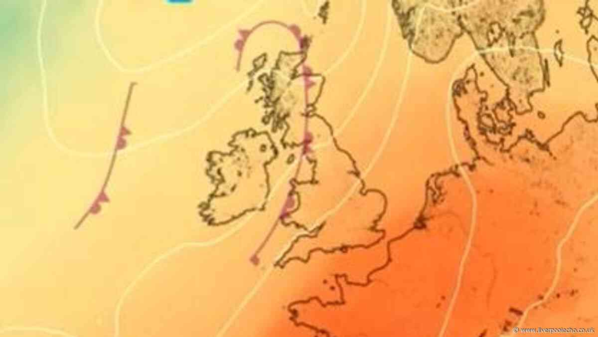 Met Office weather maps turn orange as 'quite hot' spell approaches