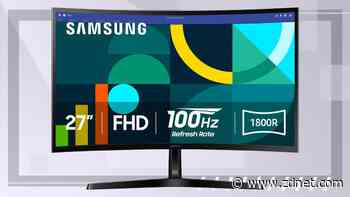 This curved Samsung monitor is perfect for a WFH setup - and it's on sale