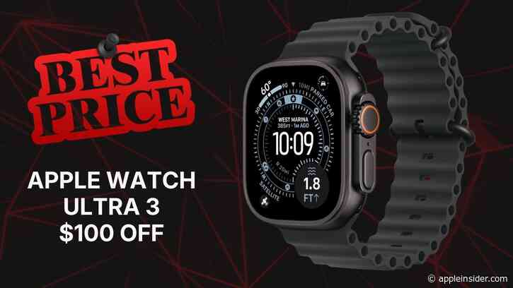 Apple Watch Ultra 3 drops to $699.99 as countdown to Prime Day begins