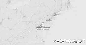 Map: 2.4-Magnitude Earthquake Shakes Maryland