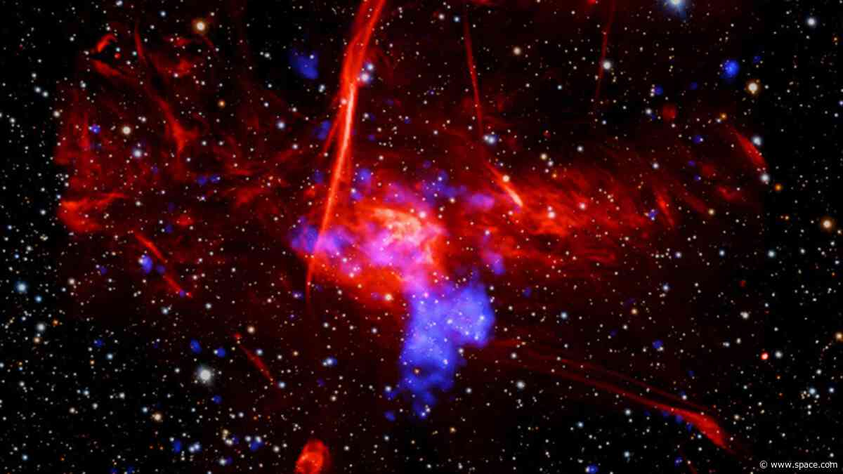 NASA X-ray spacecraft discovers supernova wreckage at the heart of the Milky Way