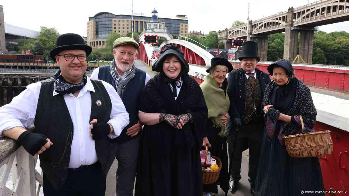 Swing Bridge celebrations as Newcastle marks 150 years of a Victorian marvel