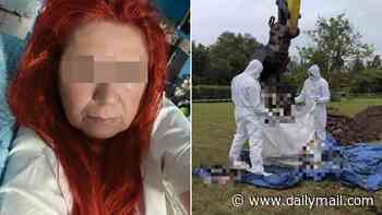 34 human foetuses are found buried in a garden after 'female doctor used them for experiments' at her home in Poland