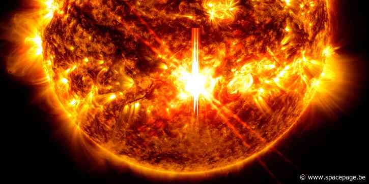 Wetenschappers ontdekken vreemde veranderingen op de zon enkele uren voor een krachtige X9 zonnevlam