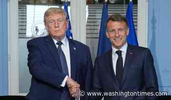 Trump, Macron make nice at the G7 summit in France