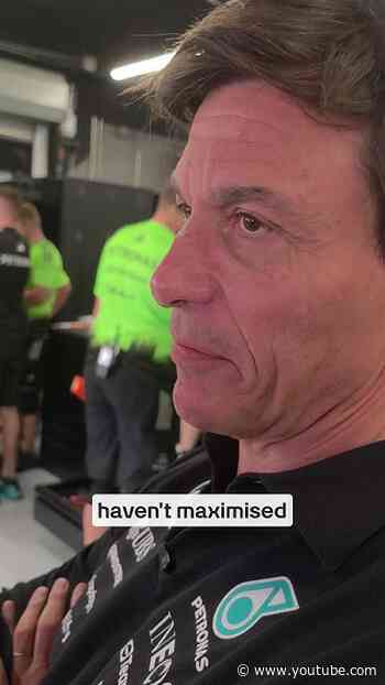 A hard day, but nothing but respect for Lewis from the Boss 🤝