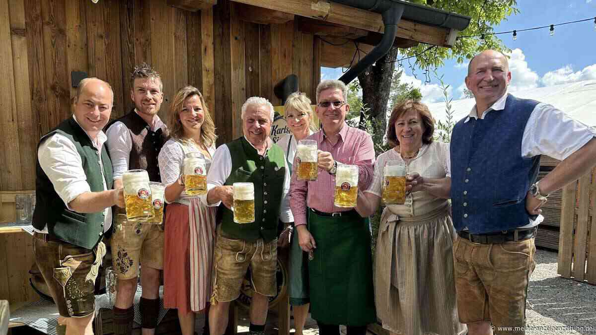 Feierlaune und 40-Meter-Höhenflug