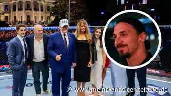 Ibrahimovic steht nach Party mit Trump in der Kritik