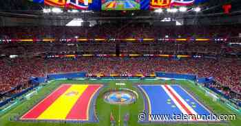 ¡Todo un estadio detrás de La Roja! Suena el himno de España