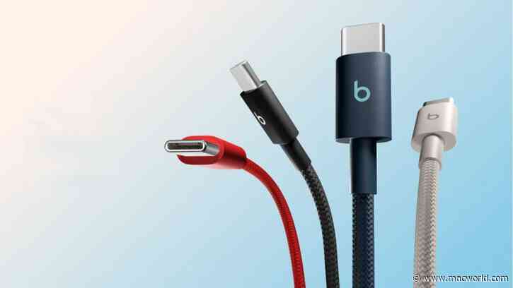 This rugged, 10-foot Beats 240W cable is on sale for less than $17