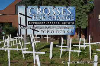 White nationalist group cross removed from Sudbury’s opioid memorial site