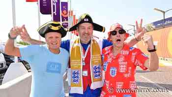 England's army of 10,000 Three Lions fans head to Dallas ahead of World Cup opener vs Croatia