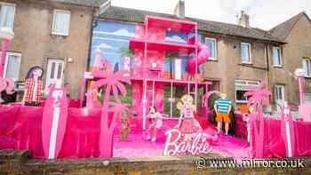 Mum's £5,000 Barbie-inspired Dreamhouse home sparks furious backlash from neighbours who brand it a 'right state'