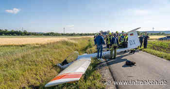 Buttenheim: Drei Segelflieger müssen notlanden - nur Meter neben A73
