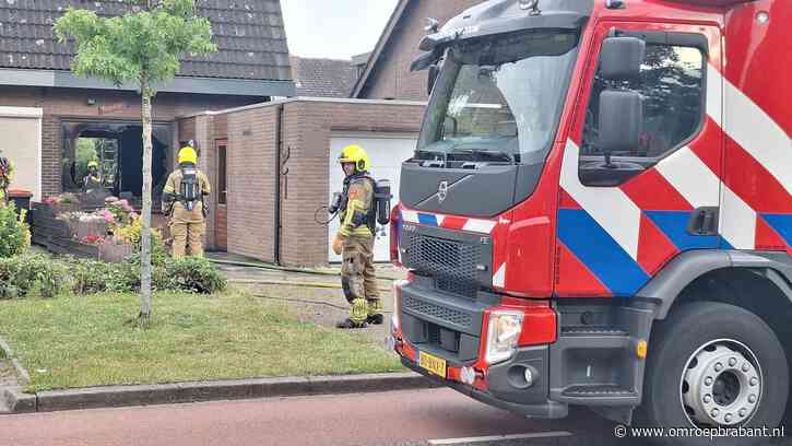 Gewonde bij brand in Bergen op Zoom, benedenverdieping compleet verwoest