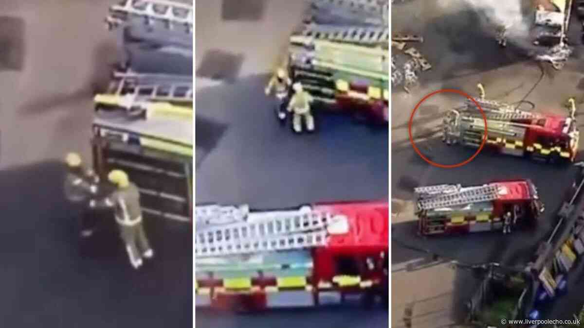 Belfast firefighters suspended after being filmed 'tussling' during disorder