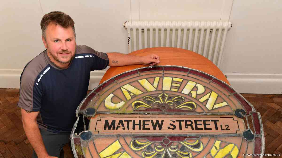 Forgotten piece of Liverpool history found hidden in aviary after decades