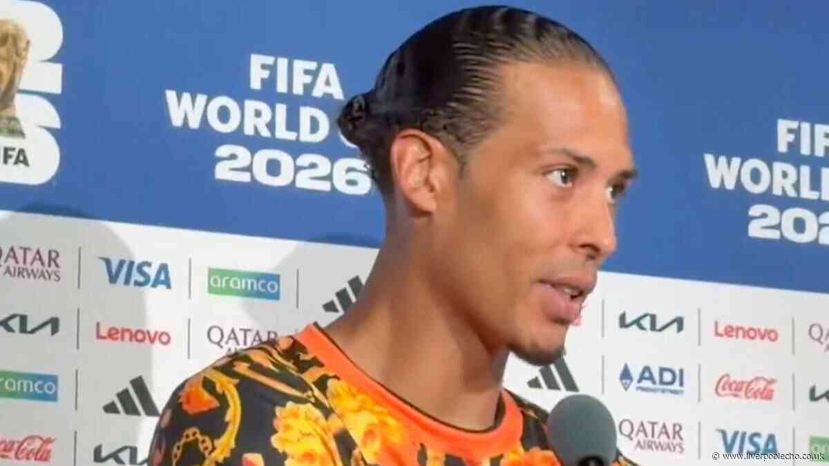 Virgil van Dijk makes complaint as Liverpool defender says 'not something I like'